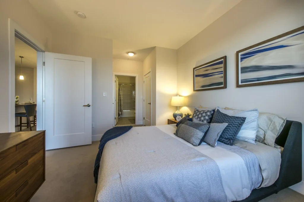 Bedroom with private bathroom